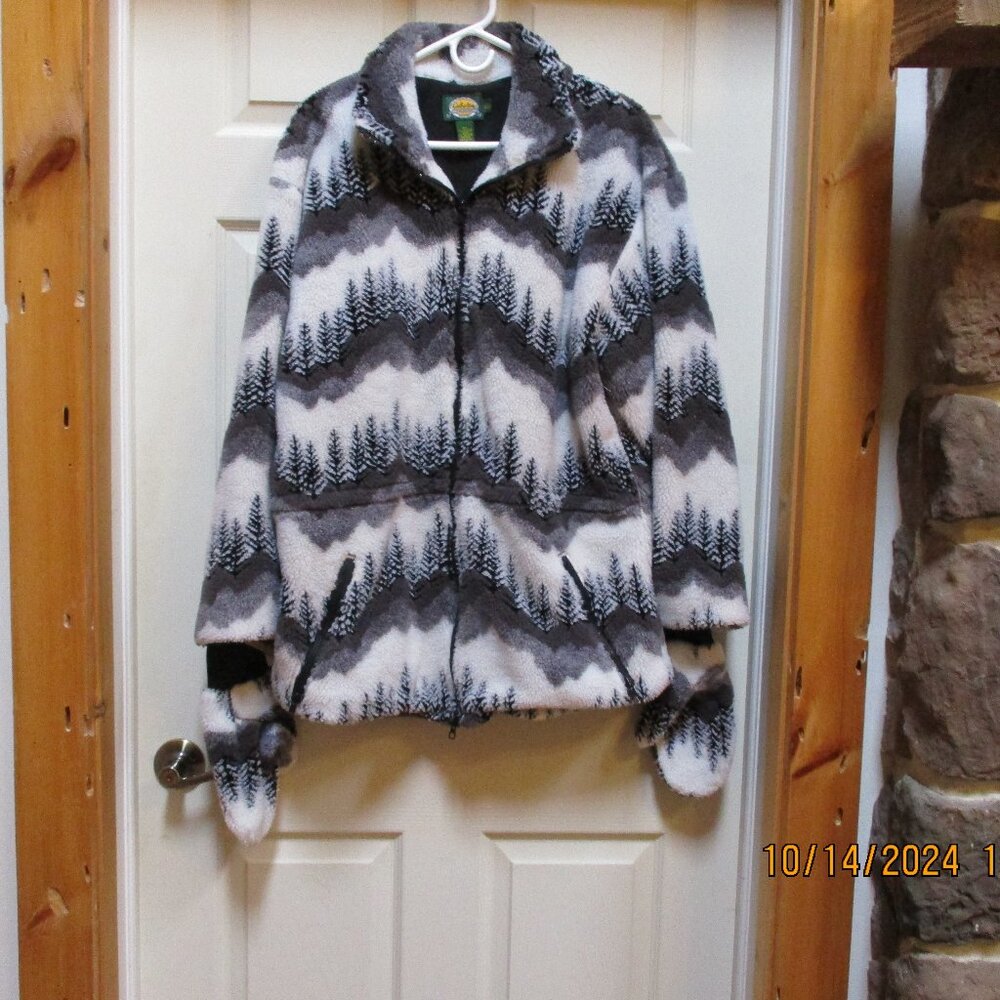 Winter coat with mittens